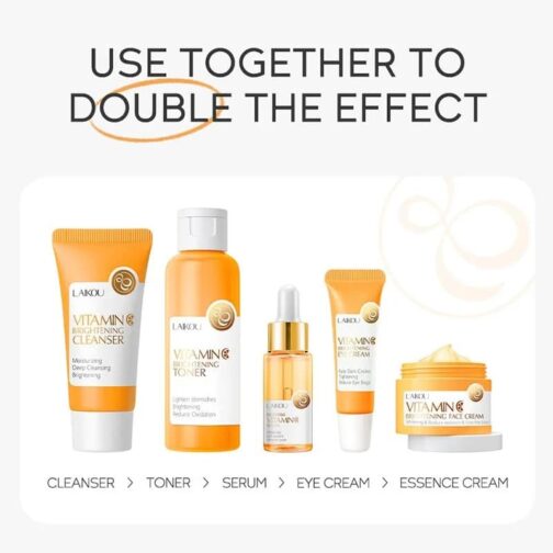 LAIKOU VITAMIN C Brightening Skin Care Set - Image 4