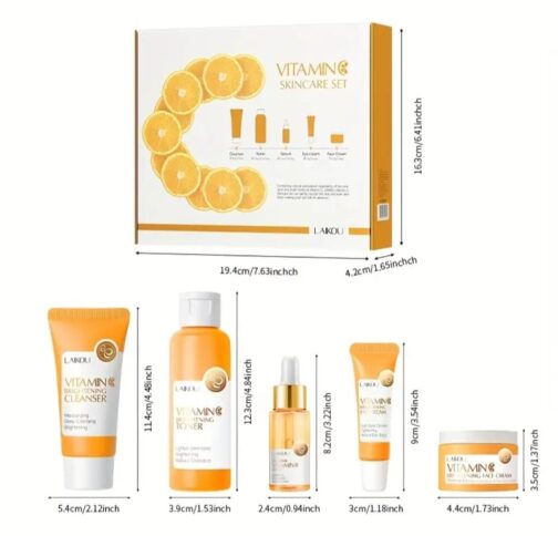 LAIKOU VITAMIN C Brightening Skin Care Set - Image 6