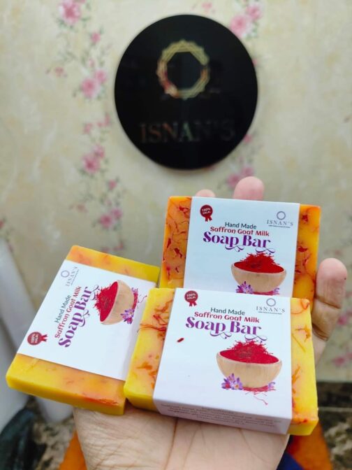 Saffron Goat Milk Soap (100 grm)