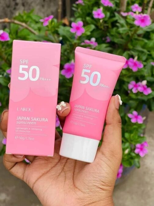 LAIKU JAPAN SAKURA SUNSCREEN (SPF-50)