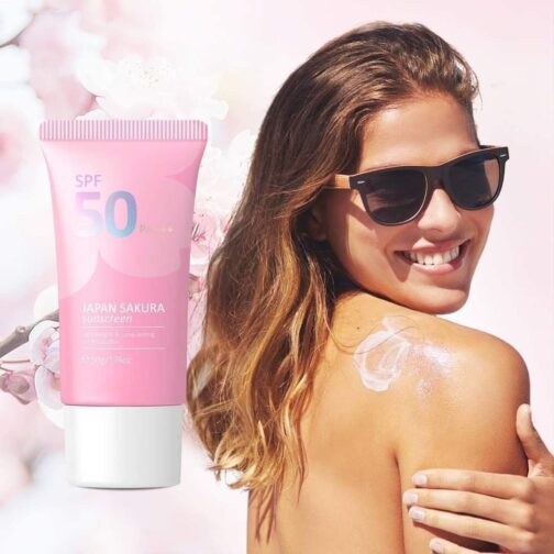 LAIKU JAPAN SAKURA SUNSCREEN (SPF-50) - Image 8