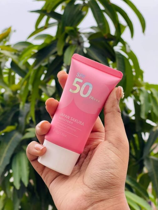 LAIKU JAPAN SAKURA SUNSCREEN (SPF-50) - Image 9