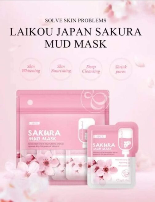 Japan Sakura Mud Mask - Image 8