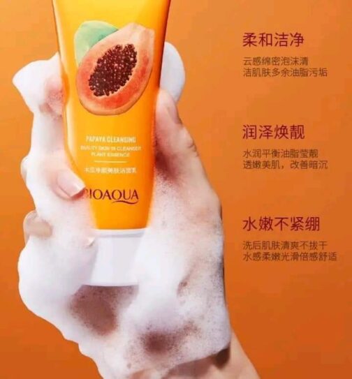 Bioaqua Papaya face wash - Image 5