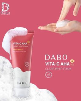 Dabo Vita C AHA Plus Clear Whip Foam Cleanser