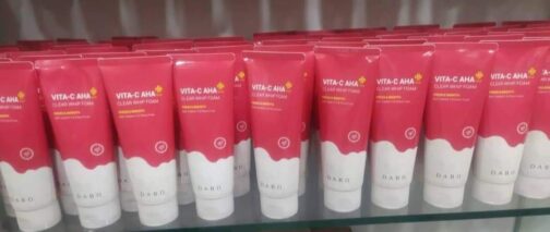 Dabo Vita C AHA Plus Clear Whip Foam Cleanser - Image 2