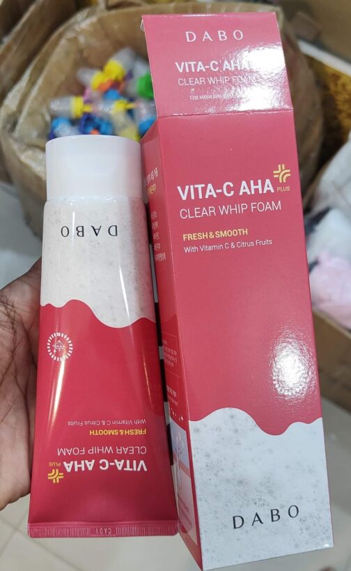 Dabo Vita C AHA Plus Clear Whip Foam Cleanser - Image 5