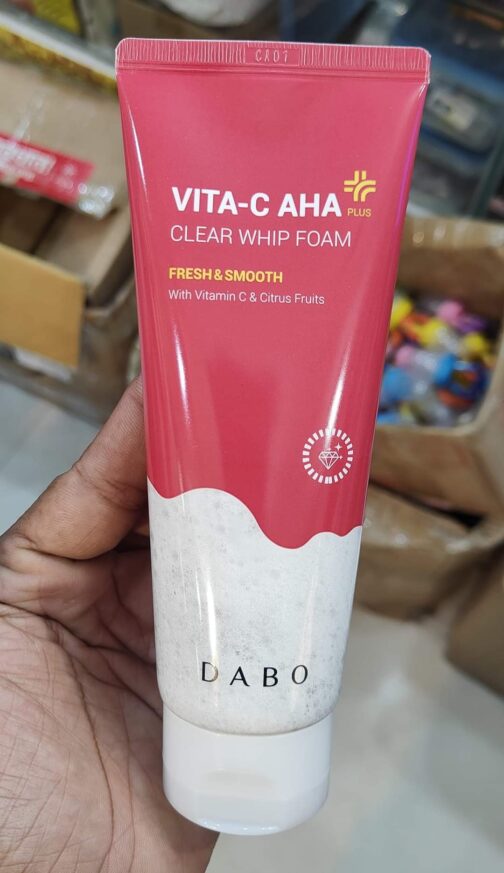 Dabo Vita C AHA Plus Clear Whip Foam Cleanser - Image 4