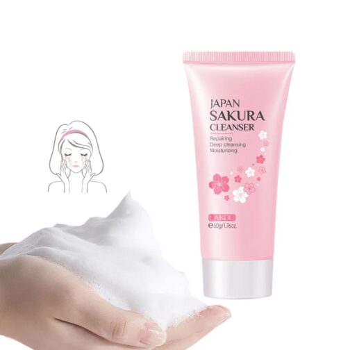 Laikou Japan Sakura Cleanser 100 ML - Image 3