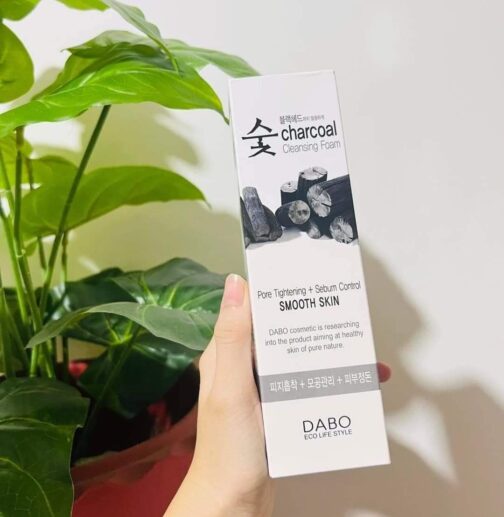 DABO Charcoal Cleansing Foam (Brightening Skin) - Image 2