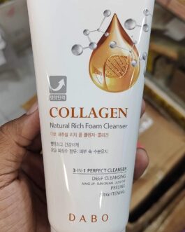 Dabo collagen natural rich foam cleanser