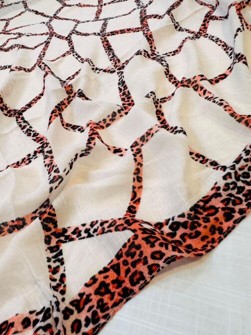 Tiger Print Hijab - Image 4