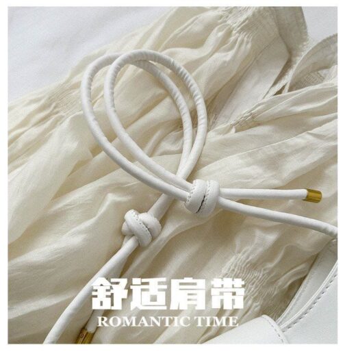 Elegant White Shoulder Bag - Image 9