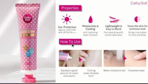 Cathy Doll Whitening Sunscreen - Image 5