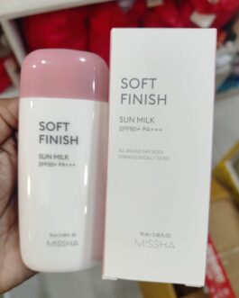 Missha Soft Finish Sun Milk Sunscreen