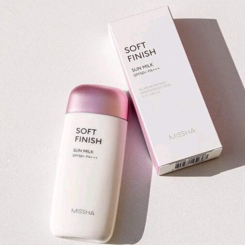 Missha Soft Finish Sun Milk Sunscreen - Image 9