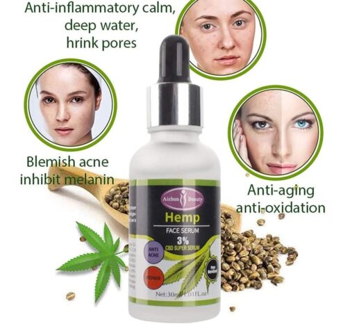 Aichun Beauty Hemp Face Serum - Image 3