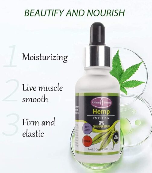 Aichun Beauty Hemp Face Serum - Image 4